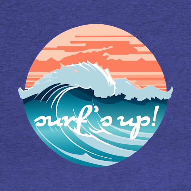 Surf's up! Vintage Design by negative-space-designs